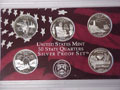 2003 Silver Gem Proof Statehood Quarters, all 5, No Box